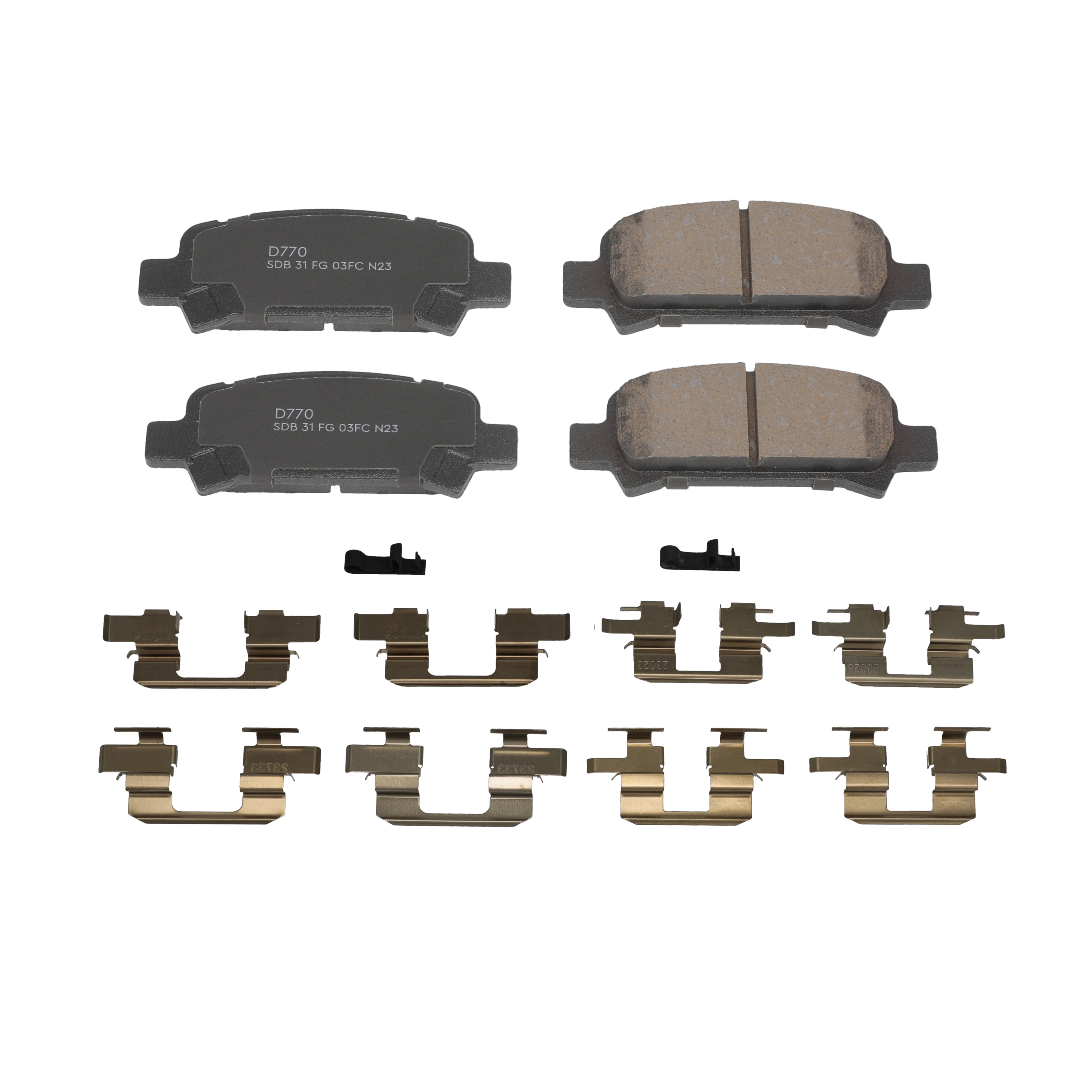 Winstop Brake Pad Set, Rear WS.0770.0.C, Subaru Forester 2003-1998