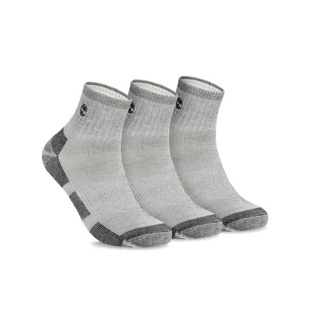 Calcetines de lana Timberland, de corte bajo, acolchados, para senderismo e invierno, para hombre