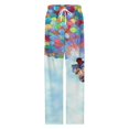 thumbnail image 4 of Up Balloons House Sky Pajama Pants Loose Pajamas Female Breathable Home Trousers Leisure Sleeping Pants Large Size, 4 of 6