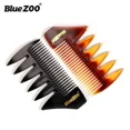 thumbnail image 3 of black  Professional Fish Bone Shape Hair Brush Double Side Tooth Combs Man Hair Styling Tool Barber Hair Dyeing Cutting Coloring Brush, 3 of 5