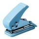 thumbnail image 2 of Perforadora de papel portátil de un agujero con círculo de hebilla de cierre de 1/4 pulgadas de capacidad para herramienta para adultos y Azul Gloria perforadora, 2 of 9