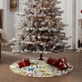 thumbnail image 4 of Fotbe Insects And Medicinal Herbs Pattern Christmas Tree Skirt, Tree Skirts Plush Christmas Decorations, Christmas Tree Skirts Xmas Decorations Holiday Party Decor-48", 4 of 6