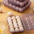 thumbnail image 4 of Durable PP Eggs Organizers Clear Design Easy Cleaning Kitchen Essential, 4 of 9