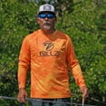 thumbnail image 4 of Gillz Contender Series Burnt UV Long Sleeve T-Shirt - Medium - Sun Orange, 4 of 4