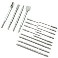 thumbnail image 2 of XtremepowerUS 17pcs Rotary Hammer Drill Bits Set & Chisels SDS Plus Kit Concrete Masonry w/ Case, 2 of 6