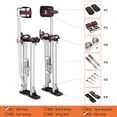 thumbnail image 2 of Yescom 1 Pair Stilt Soles & Stilt Pad Replacement Kit for Drywall Stilts Tool Painting, 2 of 7
