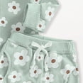 thumbnail image 5 of HCNTES Baby Girl Clothes Winter Toddler Girls Clothes Fall Winter Outfit Sets, Baby Girl Long Sleeve Round Neck Floral Drawstring Pants 0 6 12 18 24 Months 2T 3T 2 Piece, 5 of 5