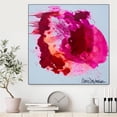 thumbnail image 3 of Giant Art Canvas  20x20 Stop A While Framed in Pink, 3 of 3