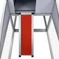 thumbnail image 5 of vidaXL Chicken Coop with Runs and Nest Box Aluminium, 5 of 5