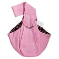 thumbnail image 1 of Dsseng Chien et Chat Écharpe Support Mains Libres Réversible Papaose Sac Léger Poche Souple et Conception Fourre-Tout Adapté pour Chiot Petits Chiens et Chats pour Voyage en Plein Air Gris, 1 of 1
