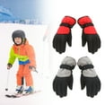 thumbnail image 4 of Dengjunhu Kids Winter Gloves - Snow & Ski Waterproof Youth Gloves for Boys & Girls - Insulated for Cold Weather Outdoor Play, Skiing & Snowboarding, 4 of 7