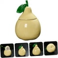 thumbnail image 4 of Tea Cans， Ceramic Pear Shaped Tea Canister with Lid Decorative Jar for Kitchen Airtight Container for Coffee Sugar and Flour Storage for Candy or Tin, 4 of 9