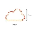 thumbnail image 5 of Joernso Cloud Shape Home Decoration LED Colorful Rainbow Neon Sign Light Lamp for Room, 5 of 8