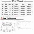 thumbnail image 3 of biudgviw Summer Shorts for Women Boho Smocked High Waisted Culottes Flowy Shorts Trendy Ruffle Summer Beach Vacation Shorts, 3 of 7