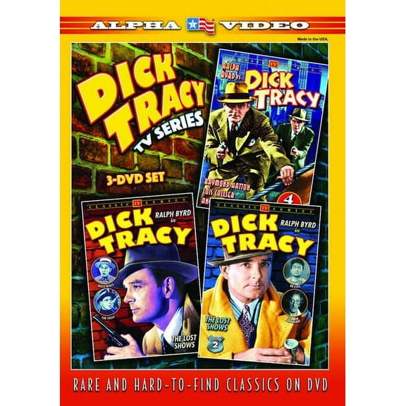 Dick Tracy: TV Series (DVD), Alpha Video, Drama