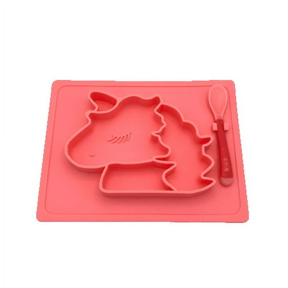 Tootsie B Unicorn Silicone Sectioned Plate | 05047