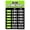 Green, variant on Opening Hours Sign Kit (01. Black) - Colorful Business Hours Sign for Store or Office - Weatherproof and Changeable Hours of Operation Sign