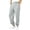 Grey, variant on Boys Sweatpants Kids Fleece Athletic Elastic Waist Drawstring Joggers Pants Jogging Hiking Sports Pants Girl Baggy Sweat Pant