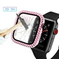thumbnail image 6 of Sparkle Protect Exquisite Bling Snap-on Case with 0.3mm Tempered Glass Screen Protector for Apple Watch 40mm - Unmatched Glamour, Style, Elegance, 6 of 8