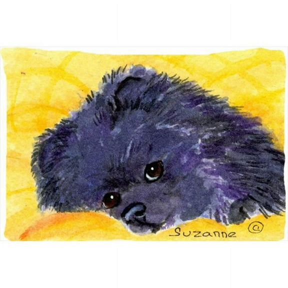 20.5 x 30 in. Pomeranian Moisture Wicking Fabric Standard Pillowcase