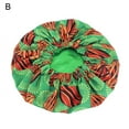 thumbnail image 2 of Cap Large Sleep Hat Women African Floral Print  Cap Double Layer Wide Band Sleep Makeup Bonnet, 2 of 6
