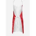 thumbnail image 4 of Carolines Treasures 8868APRON 27 H x 31 W. Punaise sur Tablier Rouge, 4 of 4