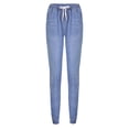 thumbnail image 3 of Women' s Mid Rise Skinny Jeans Plus Size Drawstring Slim Fit Elastic Waist Denim Pants Curvy Casual Jeans, 3 of 4