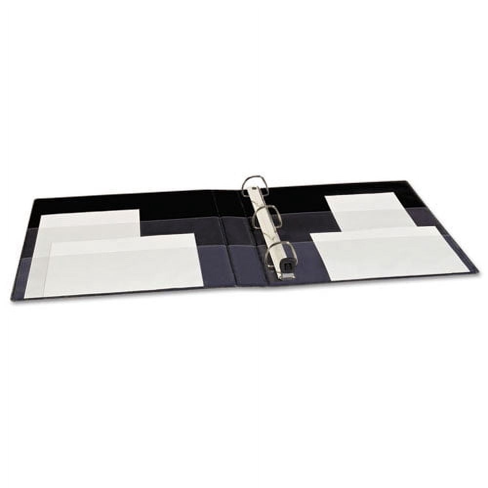 Heavy-Duty Non-View Binder With Durahinge And One Touch Ezd Rings, 3 Rings, 1" Capacity, 11 X 8.5, Black | Bundle of 5 Each