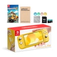thumbnail image 1 of Nintendo Switch Lite Yellow with Overcooked! 2, Mytrix 128GB MicroSD Card and Accessories NS Game Disc Bundle Best Holiday Gift, 1 of 6