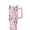 color-436, variant on Watermelon Theme 40oz Tumbler Handle & Spill Proof Lid 40 oz Watermelon Tumbler with Straw Double Insulated Anniversary Gifts Watermelon Lovers