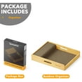 thumbnail image 7 of SpaceAid Bamboo Knife Drawer Organizer, 15"L x 12"W x 2.5"H, 7 of 7