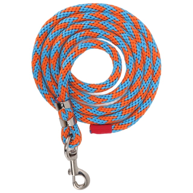 Lead Ropes For Horses, Thickened Livestock Lead Rope Lunge Line For Horse Cotton Rope Multipurpose Nylon Horse Rope with Alloy Hook For Horse Livestock Pet 8.2ft