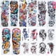 thumbnail image 2 of Pegatinas de Tatuaje, Pegatinas de Tatuaje temporales No Tóxess SEGURAS EFECTO DE TATUAJE REAL PARA REUNIONES PARA Uso Diario, 2 of 7