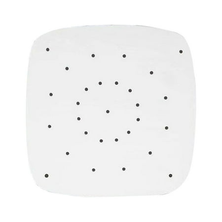 

Chueow 100PCS Oil Absorbing Paper Perforated Paper for Air Fryer Streamer Pans Kitchen Supplies