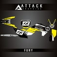 thumbnail image 2 of Attack Graphics Custom Fury Complete Bike Graphics Kit for Husqvarna FC 450 Rockstar Edition 2023, 2 of 2