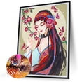 thumbnail image 2 of Ópera mujer diamante ilustraciones resina lienzo 5D DIY para sala de estar dormitorio decoración FLhrweasw Nuevo, 2 of 9