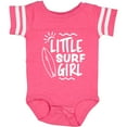 thumbnail image 3 of Inktastic Little Surf Girl with Surfboard Girls Baby Bodysuit, 3 of 5