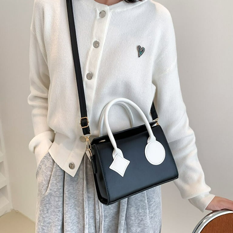 Cocopeaunt Fashion Box Shape Shoulder Bag