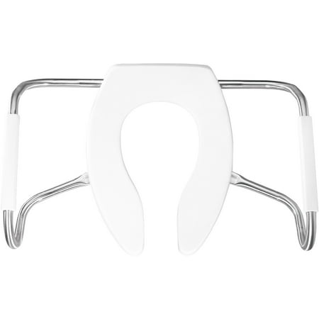 Bemis Toilet Seat,Elongated Bowl,Open Front MA2155T-000
