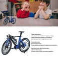 thumbnail image 3 of Alloy Racing Bike Model Dual Handlebar Sliding Steering Bicycle Toy With Real Design, Cultivate Hands On Ability For Kids, 3 of 8
