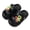 Black, variant on Summer Toddler Kids Lightweight Classic Clogs Cartoon Decoration Print Swivel Ankle Strap Resistant Sandals Outdoor Casual Footwear Cute Eva Water Shoes Size 7-8 Years Blue