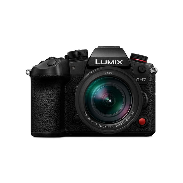 Panasonic LUMIX GH7 Appareil Photo Sans Miroir Micro Quatre Tiers, Objectif 12-60mm F2.8-4.0, (Modèle International) DC-GH7LK