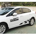 thumbnail image 2 of Black White Grid Totem Decals Car Stickers Full Body Car Styling Vinyl Decal Sticker for Cars Decoration, 2 of 5