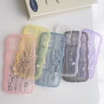 thumbnail image 6 of Compatible for iPhone 11 Case Matte Clear Flower Cute Wavy Phone Case,Floral Aesthetic Protective Soft TPU Yellow Case for iPhone 11 Women Girl 6.1 Inches, 6 of 13