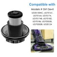 thumbnail image 4 of 4 Pack F112 Filters Compatible with Dirt Devil Style F112 Endura Replacement Odor Trapping Filter, UD20120NC, UD70161, UD70164, UD70174, Compares to AD47936, 4 of 6