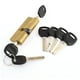 thumbnail image 2 of Cilindro de cerradura de seguridad de puerta de mortaja de doble cara de 75 mm de longitud tono dorado, 2 of 3