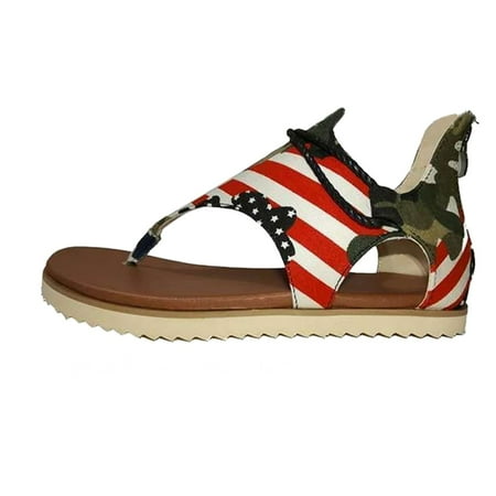 

Womens Sandals Summer New Light Bottom Camouflage Antiskid And Breathable Roman Lady Sandals