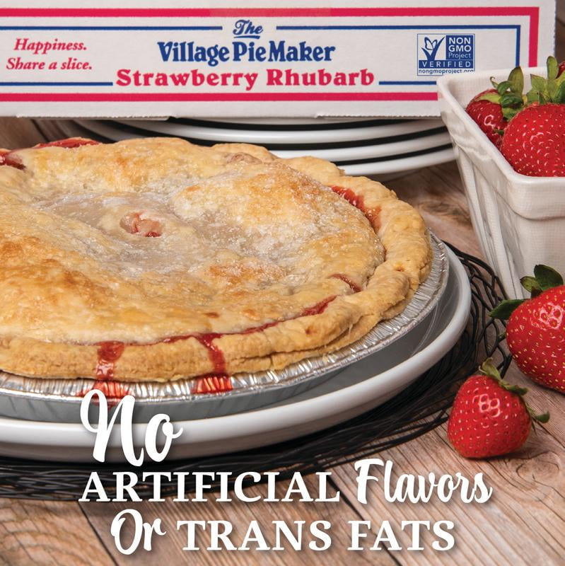 Village Piemaker Strawberry Rhubarb Pie 10 3 Lb Walmart Com Village Piemaker Strawberry Rhubarb Pie 10 3 Lb Walmart Com