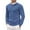 X-52Blue, variant on YMNXA Mens Sweaters Long Sleeve Round Neck Solid Color Knitted Fashion Comfortable Slim Fit Top For Casual Daily Wear Black L
