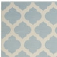 thumbnail image 5 of SAFAVIEH Montauk Proinsias Geometric Cotton Area Rug, Light Blue/Ivory, 5' x 8', 5 of 6